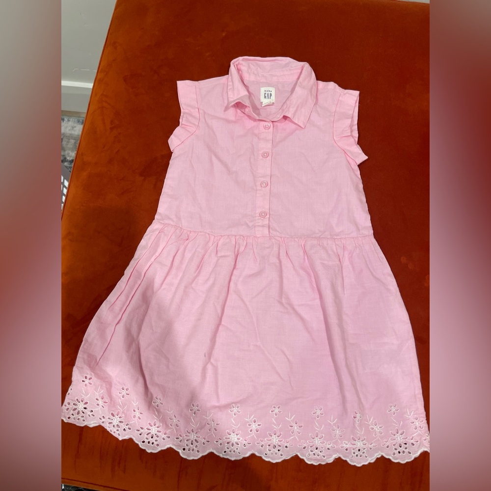 Pink little girls dress-Gap Kids